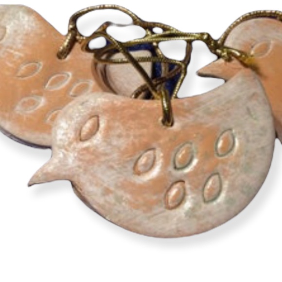 Handmade Christmas ornaments handmade set of 4 - Picture 3 of 5